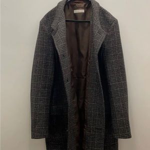SOLD Bugatti - Classic wool-blend single breasted overcoat